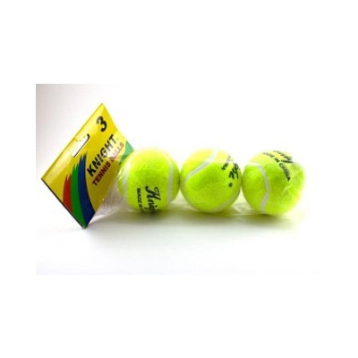 Picture of 3pcs Set Knight Tennis Ball for Cricket Game - Coffee
