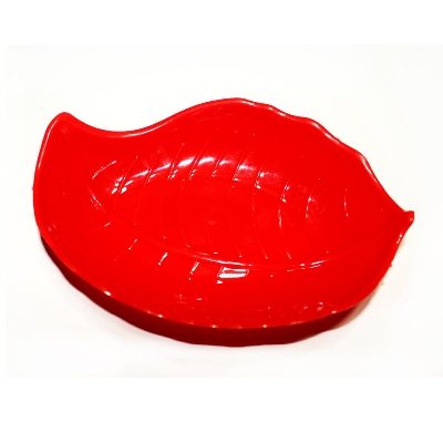Picture of 6-Piece Plastic Leaf Shape Design Bowl Set For Kitchen- Add A Touch Of Nature To Your Dining Experience With These Stylish Bowls - Multicolor