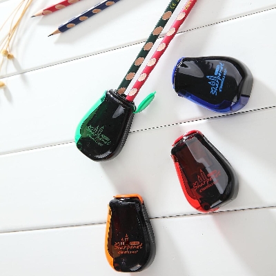 Picture of Double Hole Pencil Sharpener / Pencil Cutter - 1pcs - Multicolor