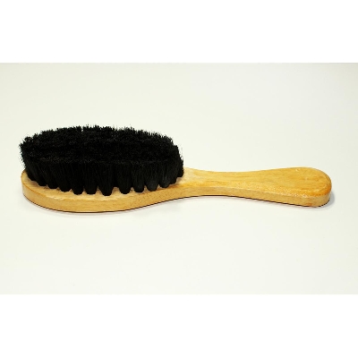 Picture of Coat Blazer Brush/ Duster for Office & Home Use, Wooden handle & Soft Black Hair Fluff - Multicolor