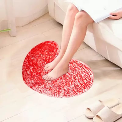 Picture of Anti-slip Water Absorption Multicolor Chenille Doormat Rugs - 24" x 20" - Multicolor