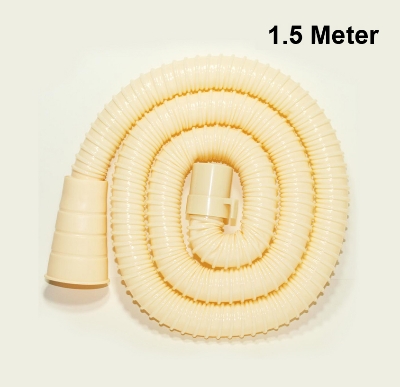 Picture of Newfangled - 1.5 Meter Washing Machine Drain Discharge Hose Washer Pipe Connector Beige - Tools, DIY & Outdoor - Modern and Trendy - Off White