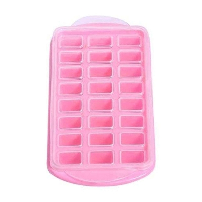 Picture of Freezing - 24 Cube - Plastic Material - Random Color - High Quality - 3 Line - Standard Size - Good Quality - Ice Box - Multicolor