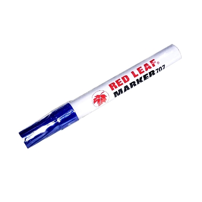 Picture of 1pcs Red Leaf 707 Permanent Marker Pen - Blue - Blue