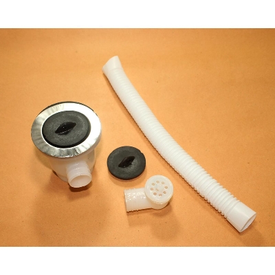Picture of Sinks Drainer, Sinks Waste Valve, Basin Drainer, Basin Waste Valve - White