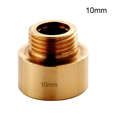 Picture of 10mm Brass 1/2" CP Extension Nipples Socket - 1pcs - Brass