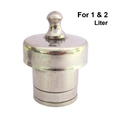 Picture of Stainless Steel Pressure Cooker Whistle - 1 Liter to 2 Liter - Gold