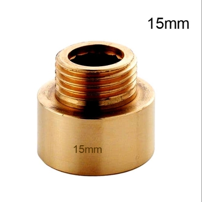 Picture of Nifty Niche - Refined Taste - 15mm Brass 1/2" CP Extension Nipples Socket - 1pcs - Tools, DIY & Outdoor - Fun To Have - Excellent - Brass