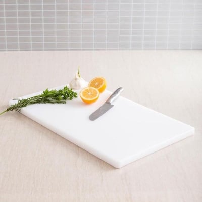 Picture of White Plastic Chopping Board - 12.5 x 8 inch - 50