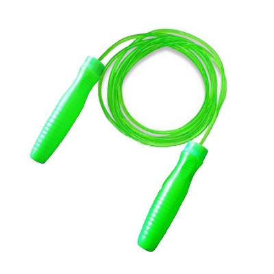 Picture of Skipping Rope With Plastic Handle - Multicolor - Red