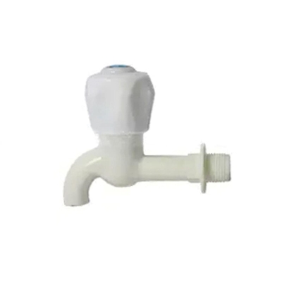 Picture of ABS Plastic Water Tap For Bathroom Fitting - White
