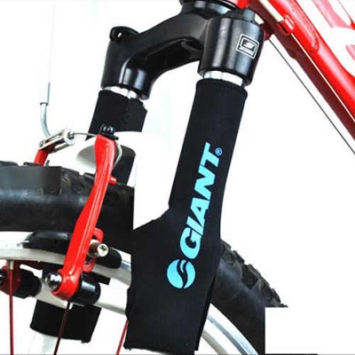 Picture of 2pes Set Bicycle Cycling Front Fork Protector Sleeve Guard Cover - Multicolor - Multicolor
