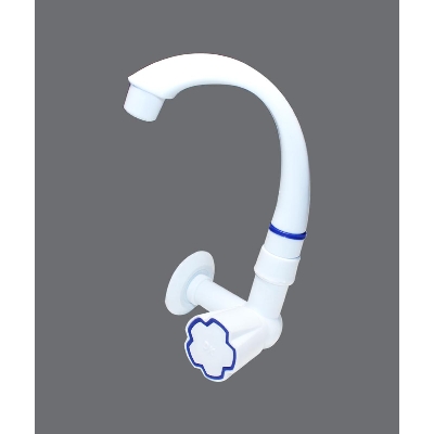 Picture of Kitchen Sink Faucet Plastic Mixer Taps - White