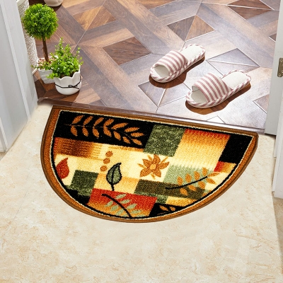 Picture of Anti-slip Multicolor Nylon Typography Printed Doormat Carpet - 23" x 14.5" - Multicolor