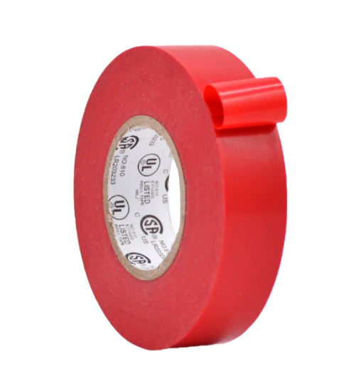 Picture of PVC Tape for Electrical Insulation and Tenis Ball - Red - Multicolor
