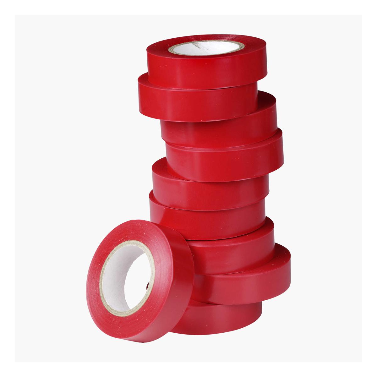 Picture of PVC Tape for Electrical Insulation and Tenis Ball - Red - Multicolor