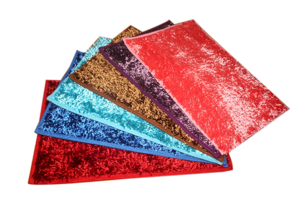 Picture of Paposh Anti-Slip Water Absorption Multicolor Chenille Doormat Carpet & Rugs - 23.5 X 15.5 Inch - Multicolor