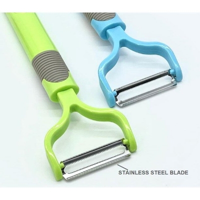 Picture of Nifty Niche - Potato Peeler Fruit Vegetable Spud Speed Slicer Cutter Skin-peeler - Multicolor - Kitchen & Dining - Modern and Trendy - Multicolor