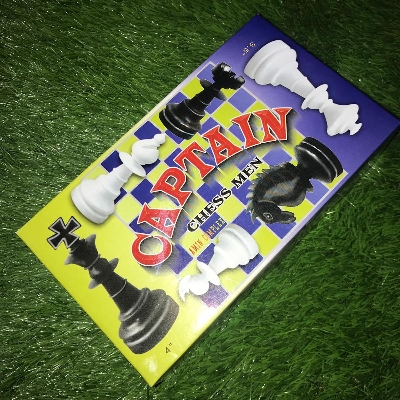 Picture of Captain Chess Guti for Kids - Black & White - Multicolor