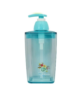 Picture of Rose Garden Multi Color Soap, Liquid, Shampoo and Hand Wash Dispenser Plastic Bottle - 420 ML - Multicolor