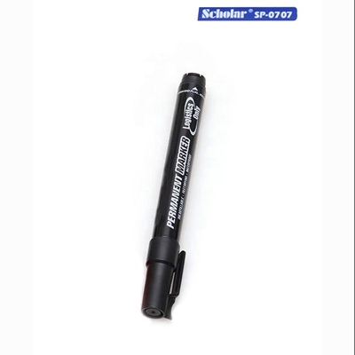 Picture of Ink Refillable Scholar Permanent Marker Pen - Black - Black