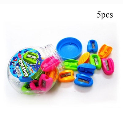 Picture of Single Hole Pencil Sharpener / Pencil Cutter - 5pcs - Multicolor
