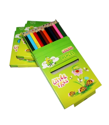 Picture of Indispensable - Refined Taste - Little Tree Half Size Colour Pencil - 12 Colour - Stationery & Craft - Fun To Have - Modern and Trendy - Multicolor