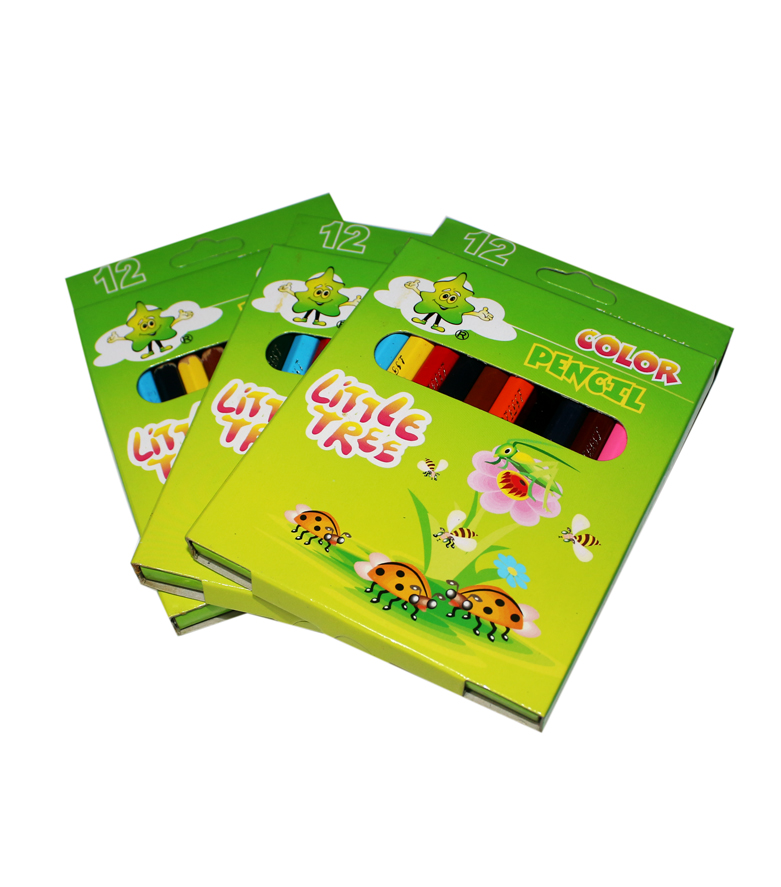 Picture of Indispensable - Refined Taste - Little Tree Half Size Colour Pencil - 12 Colour - Stationery & Craft - Fun To Have - Modern and Trendy - Multicolor