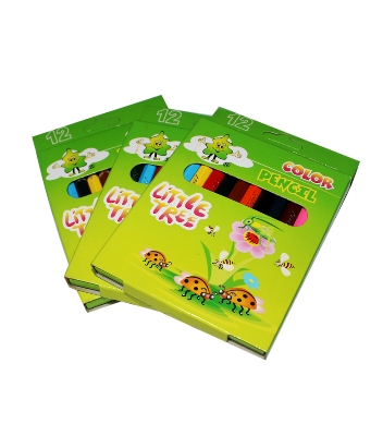 Picture of Indispensable - Refined Taste - Little Tree Half Size Colour Pencil - 12 Colour - Stationery & Craft - Fun To Have - Modern and Trendy - Multicolor