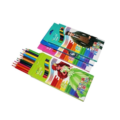 Picture of Violin Full Size Colour Pencil - 12 Colour - Multicolor