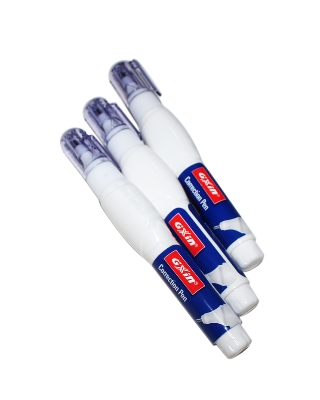 Picture of Nifty Niche - 1pcs Gixin Correction Liquid Quick Dry Pen for Home and Office Use - 7 ML - Stationery & Craft - Modern and Trendy - White