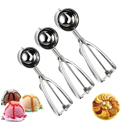 Picture of Progressive - Urban Vibes - Stainless Steel Scoop Ice Cream Mash Potato Food Spoon - Kitchen & Dining - Unrivaled in Genre - Steel