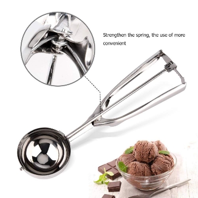 Picture of Progressive - Urban Vibes - Stainless Steel Scoop Ice Cream Mash Potato Food Spoon - Kitchen & Dining - Unrivaled in Genre - Steel