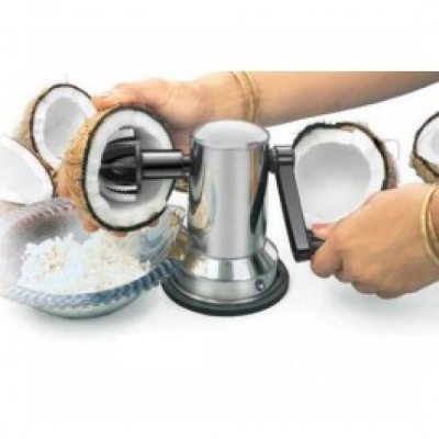 Picture of Nifty Niche - Superb Quality - Stainless Steel Coconut Scraper - Silver - Kitchen & Dining - Express Yourelf - Modern and Trendy - Steel