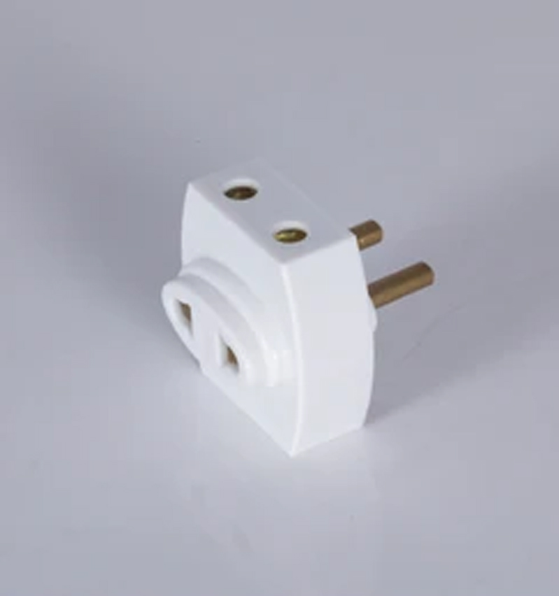 Picture of 2 Pin Multi Socket - 6 Amp for Normal Uses at home - White