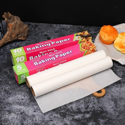 Picture of Non Stick Parchment Baking Oil Paper Sheets - 10 Meters - White