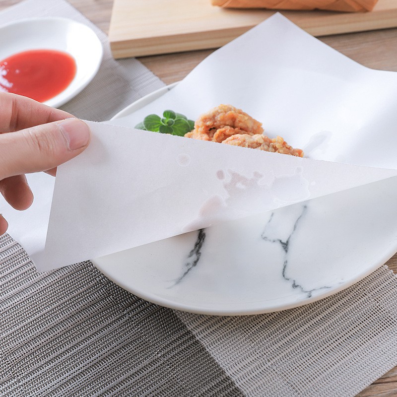 Picture of Non Stick Parchment Baking Oil Paper Sheets - 10 Meters - White