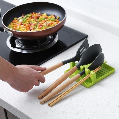 Picture of Progressive - Plastic Spatula Fork, Spoon and Cooking Tool Holders for Kitchen Organizer - Kitchen & Dining - Modern and Trendy - Multicolor