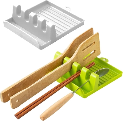 Picture of Progressive - Plastic Spatula Fork, Spoon and Cooking Tool Holders for Kitchen Organizer - Kitchen & Dining - Modern and Trendy - Multicolor