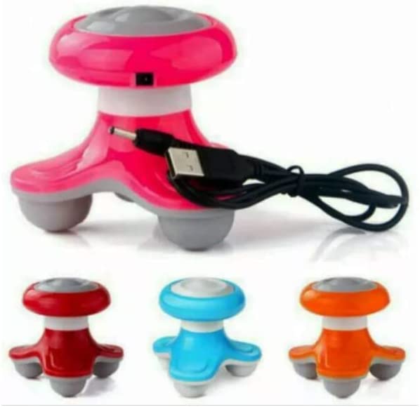 Picture of Electric Mini Handheld Vibrating Body Massager - Multicolor
