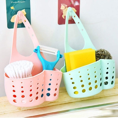 Picture of Kitchen Sink Sponge Holder Storage Basket - Mult-color - Multicolor