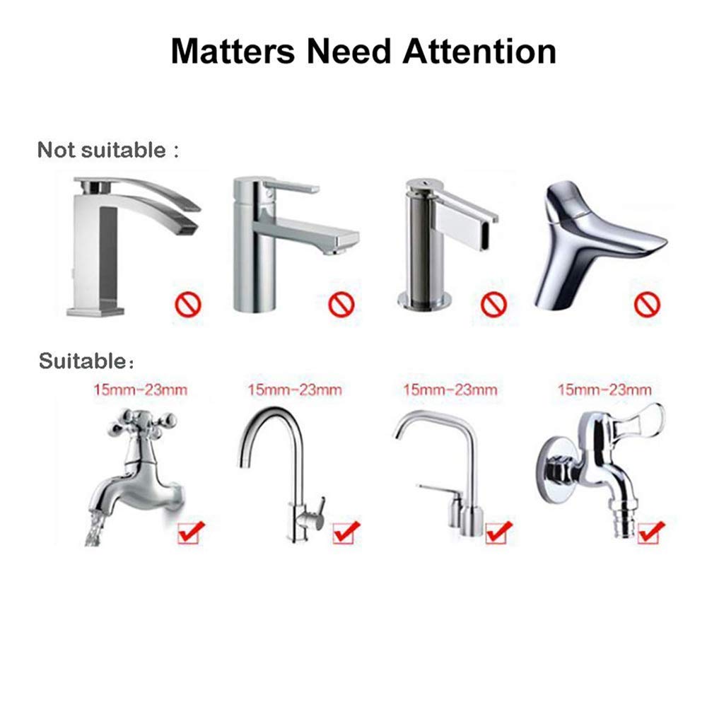 Picture of 360 ° Rotating Adjustable Water Saving Aerator Kitchen Sink Faucet Faucet Nozzle - Silver