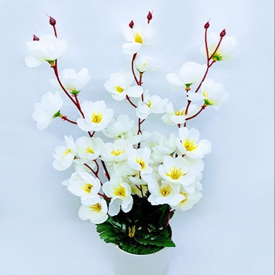 Picture of Artificial Flower Vase For Home & Office Decoration - Multicolor