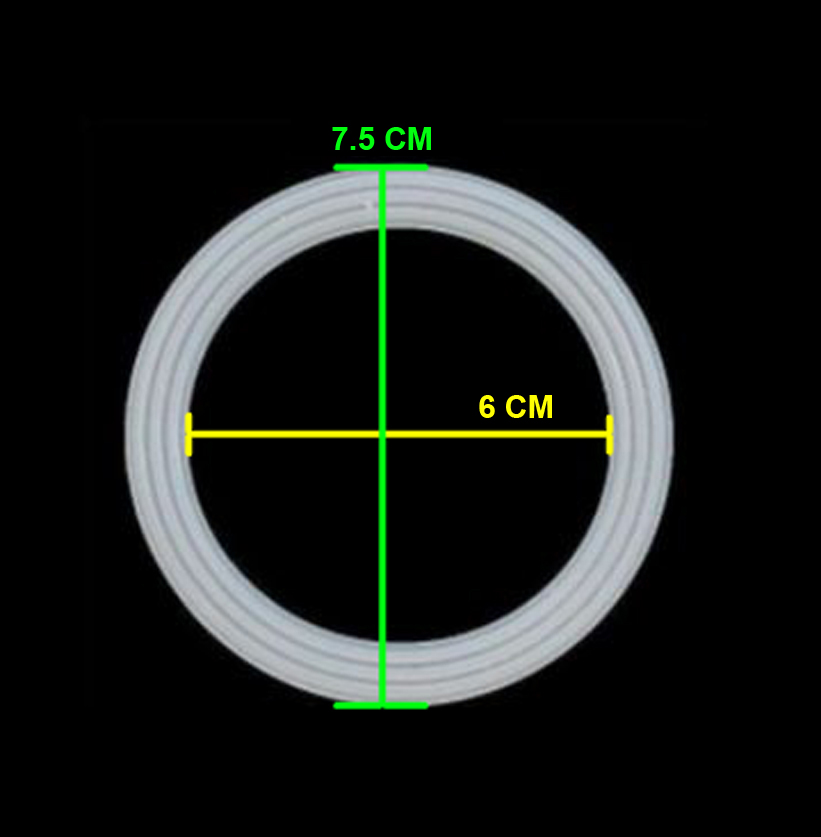 Picture of Small Blender Replacement Gasket Sealing Rubber Ring - White