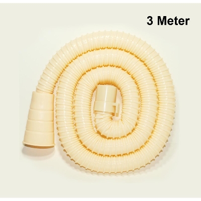 Picture of Indispensable - 3 Meter Washing Machine Drain Discharge Hose Washer Pipe Connector Beige - Tools, DIY & Outdoor - Modern and Trendy - Off White