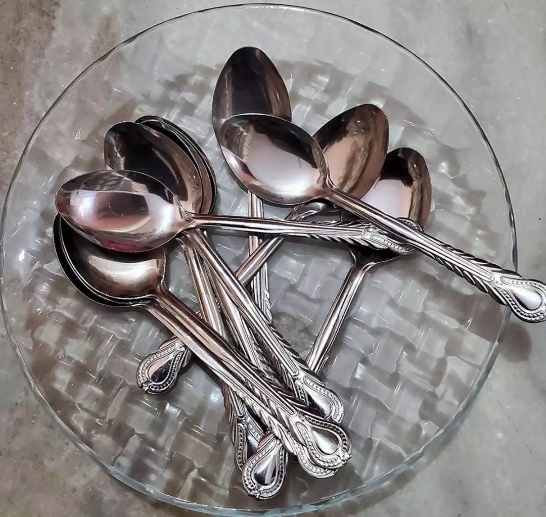 Picture of 12pcs Set Light Weight Stainless Steel Tea spoon - Multicolor