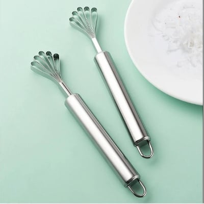 Picture of Practical Stainless Steel Fruit, Fish Skin & Coconut Scraping Scales Peeler - Steel