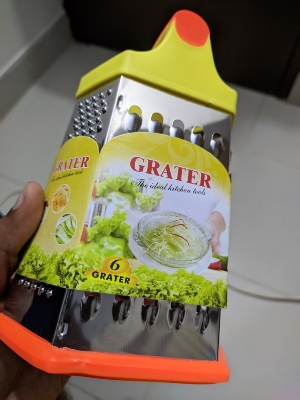 Picture of Stainless Steel Potato Fruit Vegetable Slicer Cutter Peeler - Multicolor - Multicolor
