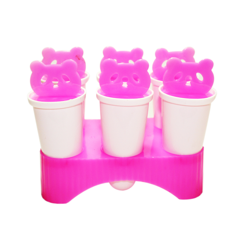 Picture of Multicolor Plastic 6 Cube Ice Box For Freezing - Multicolor