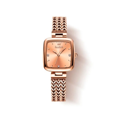 Picture of Olevs 9951 Luxury Fashion Women Watch-Rose Gold